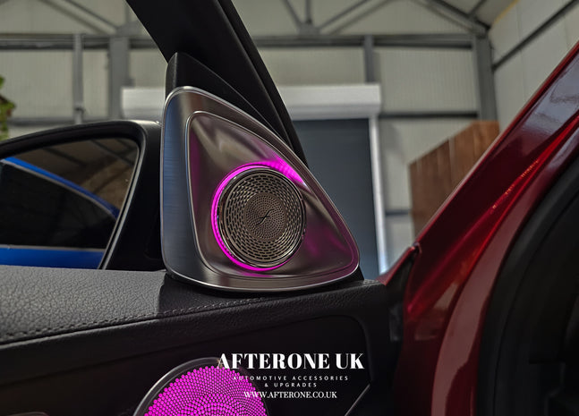 Mercedes-Benz 4D C-Class & GLC Door Tweeters With Ambient Light