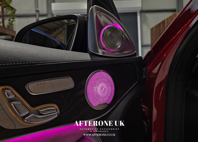 Mercedes-Benz 4D C-Class & GLC Door Tweeters With Ambient Light