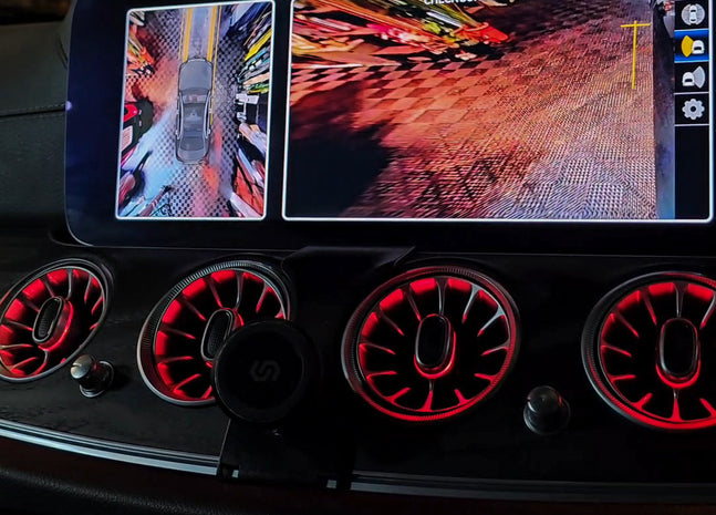 Mercedes Benz 360 Camera With Traffic & Parking Recording Feature