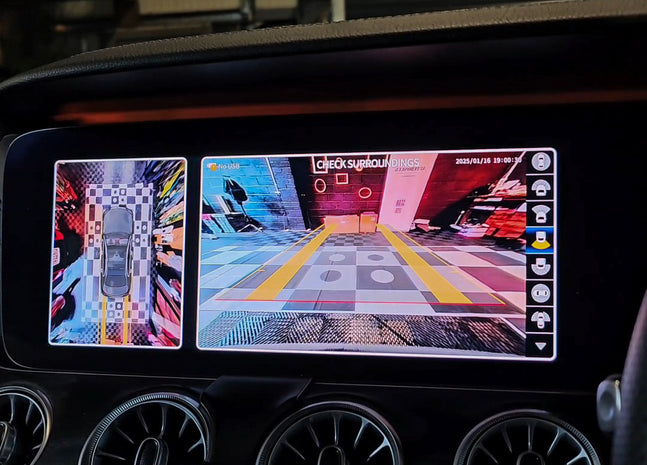 Mercedes Benz 360 Camera With Traffic & Parking Recording Feature