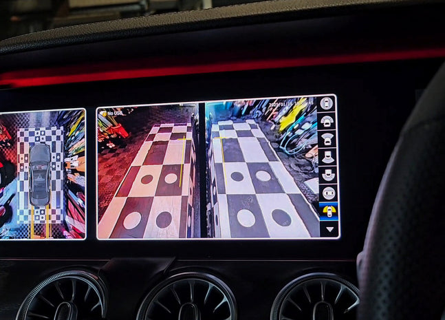 Mercedes Benz 360 Camera With Traffic & Parking Recording Feature