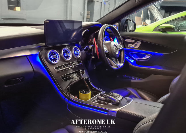 Mercedes-Benz C-Class & GLC Turbo Air Vents Ambient Light