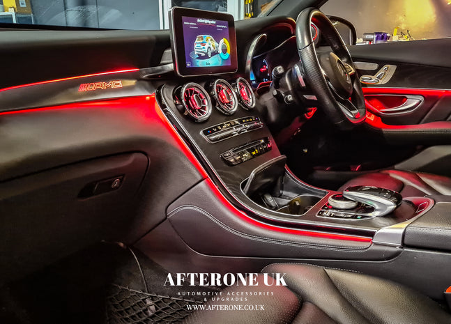 Mercedes-Benz C-Class & GLC Turbo Air Vents Ambient Light