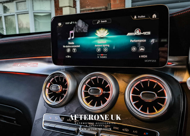 Mercedes-Benz C-Class & GLC Turbo Air Vents Ambient Light