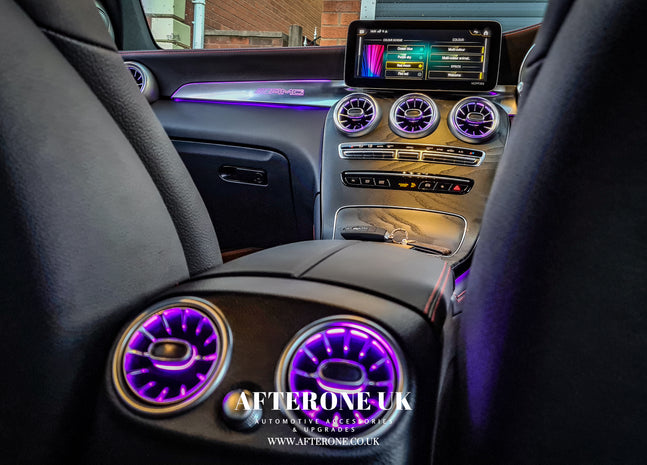 Mercedes-Benz C-Class & GLC Turbo Air Vents Ambient Light