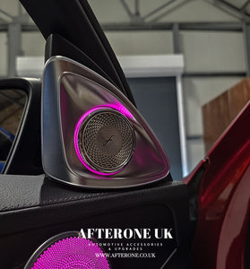 Mercedes-Benz 4D C-Class & GLC Door Tweeters With Ambient Light
