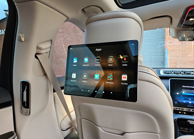 Mercedes Benz S Class 2024 Rear Entertainment System Plug & Play