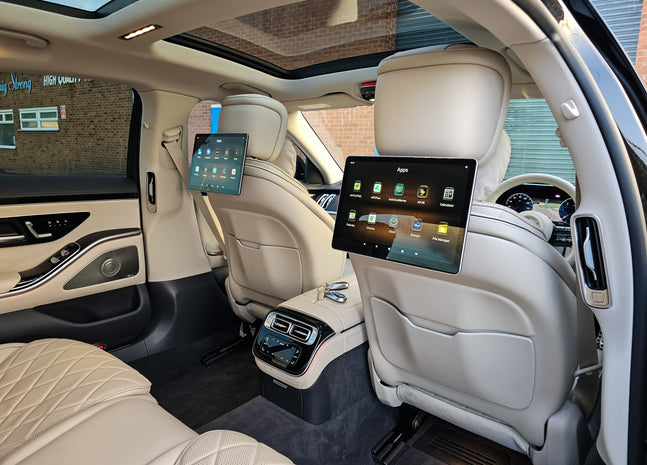 Mercedes Benz S Class 2024 Rear Entertainment System Plug & Play