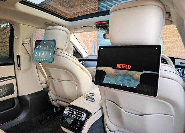 Mercedes Benz S Class 2024 Rear Entertainment System Plug & Play