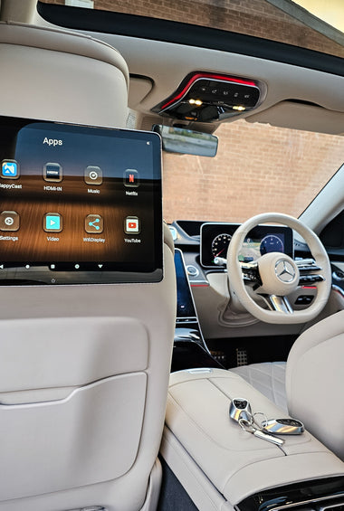 Mercedes Benz S Class 2024 Rear Entertainment System Plug & Play