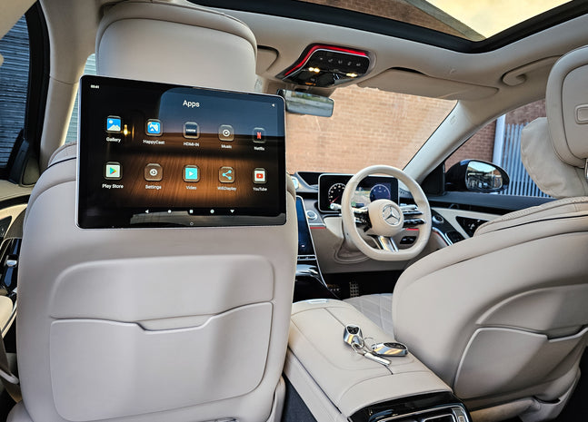 Mercedes Benz S Class 2024 Rear Entertainment System Plug & Play