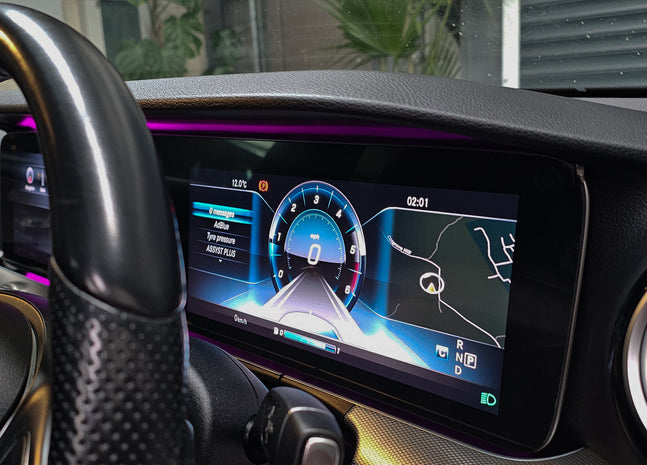 Mercedes E Class W213 Screen Upgrade Digital Clusters - Analogue to Digital