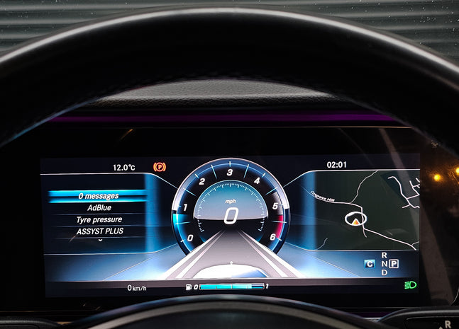 Mercedes E Class W213 Screen Upgrade Digital Clusters - Analogue to Digital