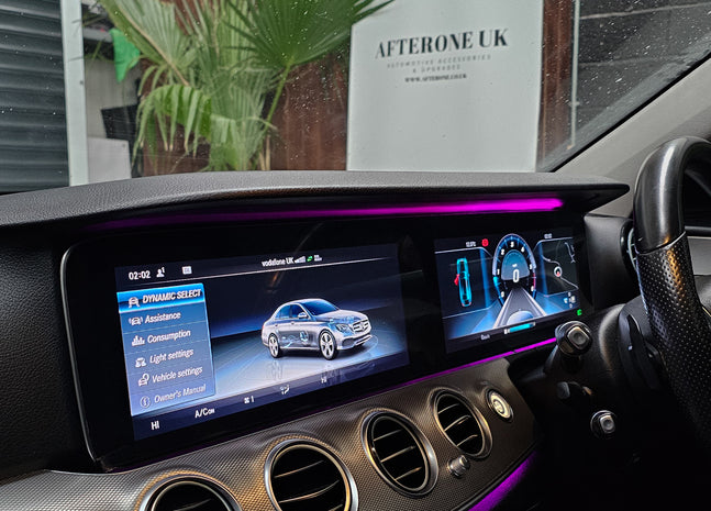 Mercedes E Class W213 Screen Upgrade Digital Clusters - Analogue to Digital