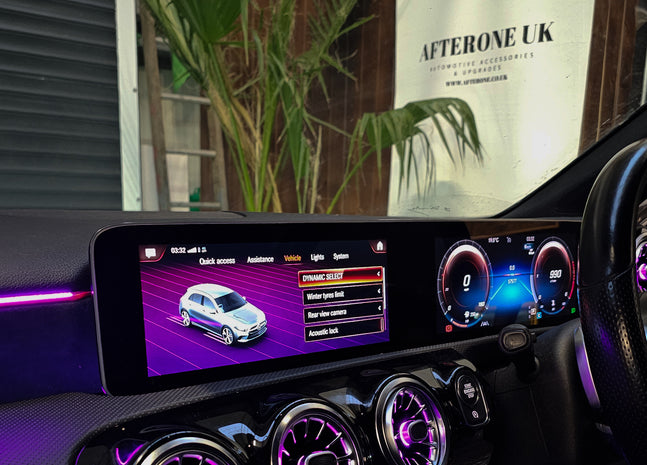 Mercedes A Class W177 Screen Upgrade 10