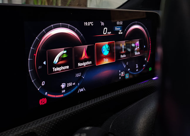 Mercedes A Class W177 Screen Upgrade 10