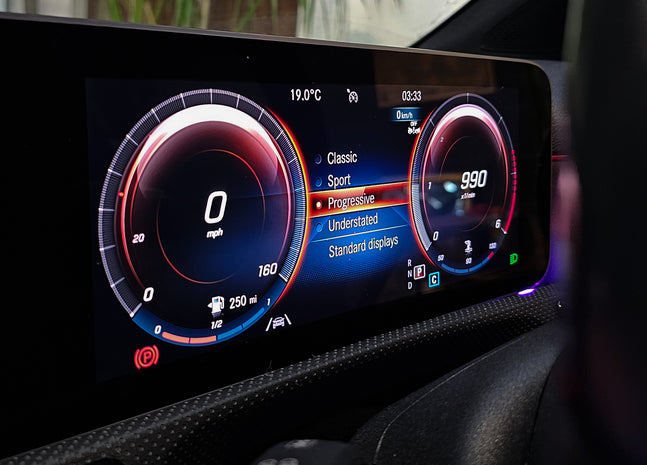 Mercedes A Class W177 Screen Upgrade 10