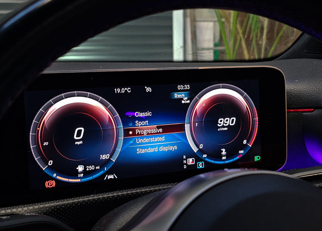 Mercedes A Class W177 Screen Upgrade 10