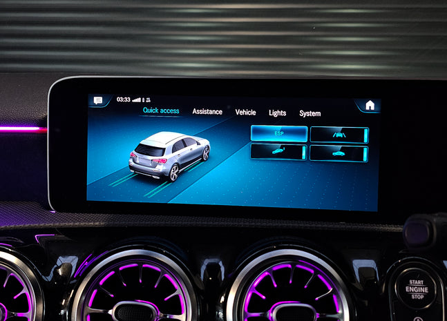 Mercedes A Class W177 Screen Upgrade 10