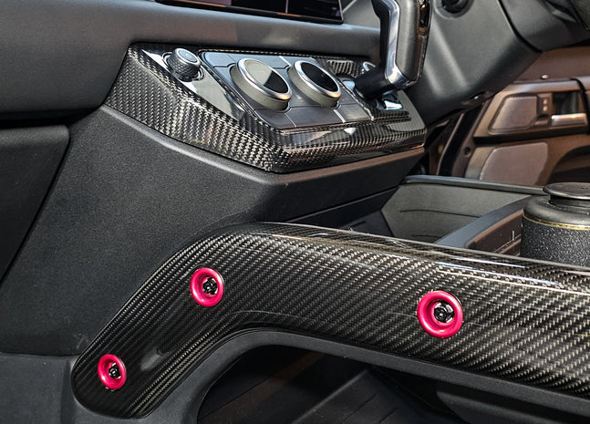 Land Rover Defender Real Carbon Fiber Interior Kit - Fitting Service Included - RHD