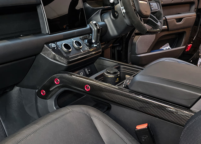 Land Rover Defender Real Carbon Fiber Interior Kit - Fitting Service Included - RHD
