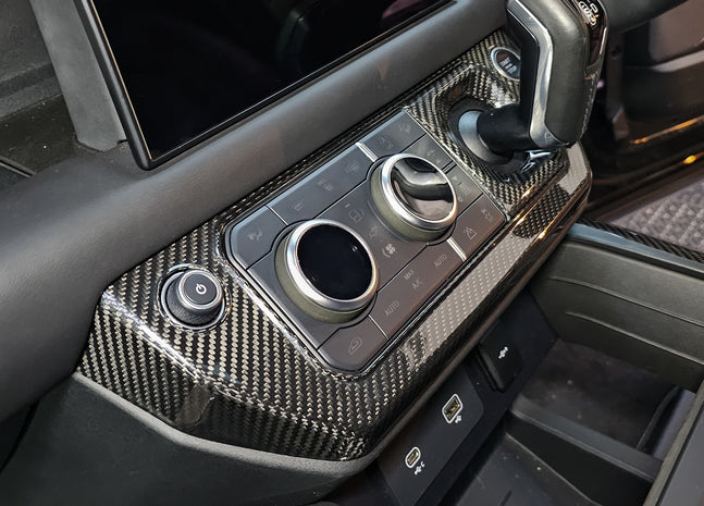 Land Rover Defender Real Carbon Fiber Interior Kit - Fitting Service Included - RHD