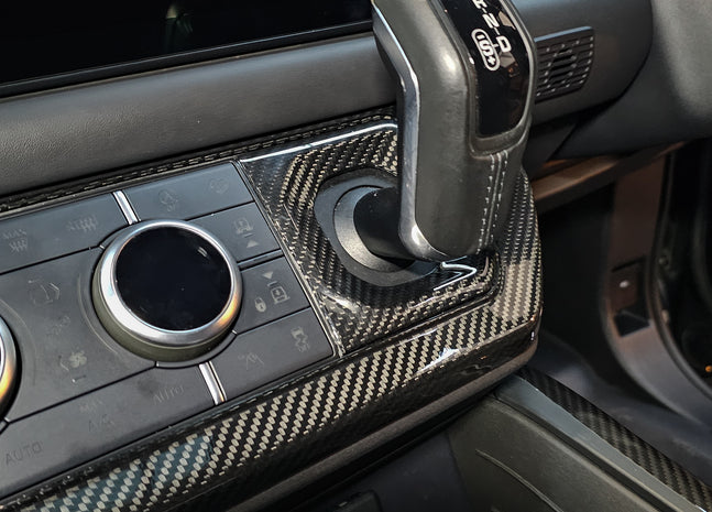 Land Rover Defender Real Carbon Fiber Interior Kit - Fitting Service Included - RHD