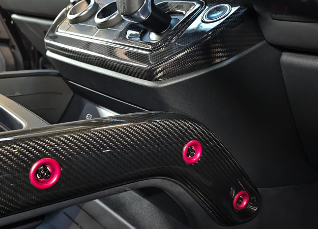 Land Rover Defender Real Carbon Fiber Interior Kit - Fitting Service Included - RHD