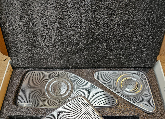 Mercedes-Benz S Class w223 Speaker Covers With Ambient Lighting