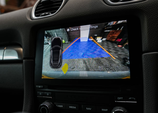 Porsche Cayman/Boxter Genuine Reversing Camera Retrofit - Fitting Included