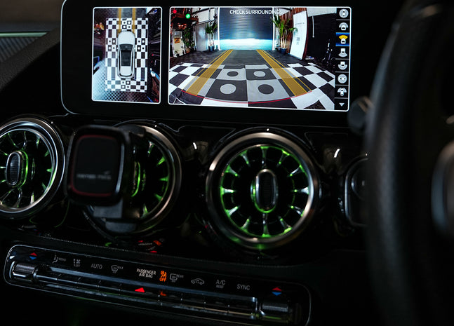 Mercedes Benz A Class-GLA-GLB-CLA 360 Camera With Traffic & Parking Recording Feature