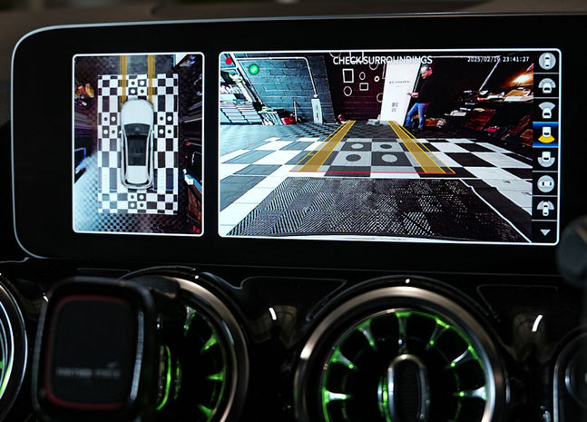 Mercedes Benz A Class-GLA-GLB-CLA 360 Camera With Traffic & Parking Recording Feature