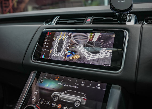 Range Rover 360 Camera System 3D With Dashcam Feature & Carplay
