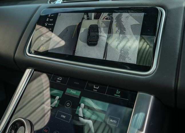 Range Rover 360 Camera System 3D With Dashcam Feature & Carplay