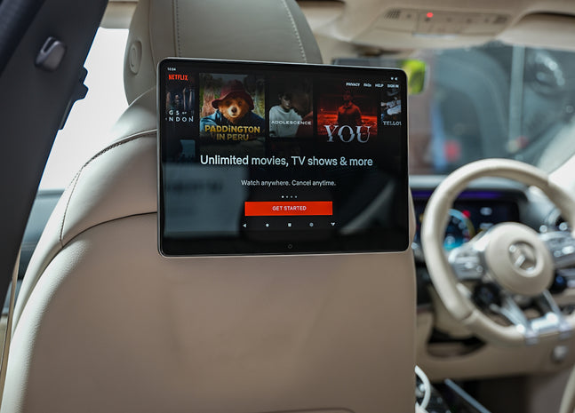 Mercedes Benz AMG GT Rear Entertainment System