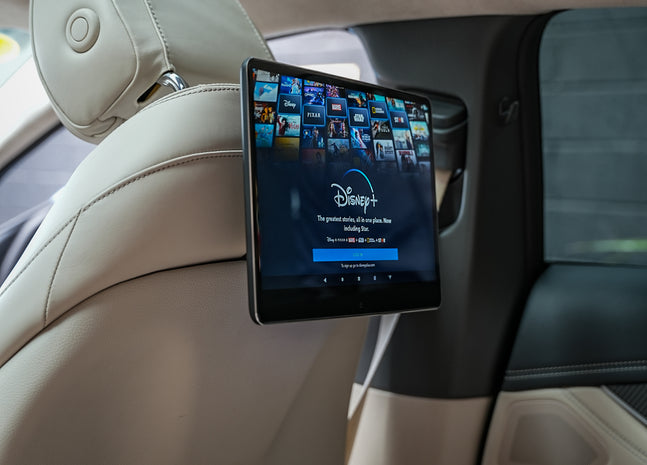 Mercedes Benz AMG GT Rear Entertainment System