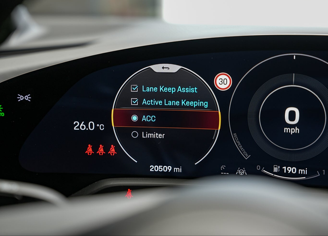 Porsche Taycan Adaptive Cruise Control with InnoDrive Assistance Retrofit