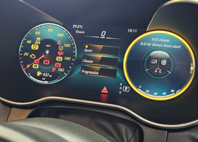 Mercedes Benz C / GLC Class Genuine Digital Cluster Retrofit