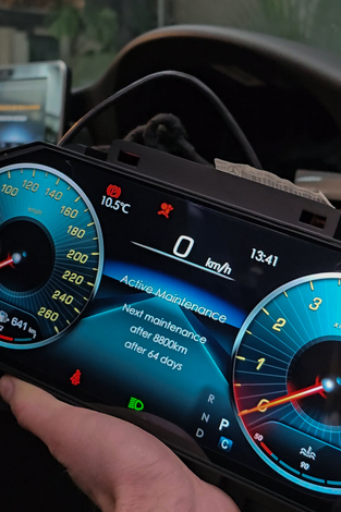 Digital Clusters Dash C Class & GLC Class