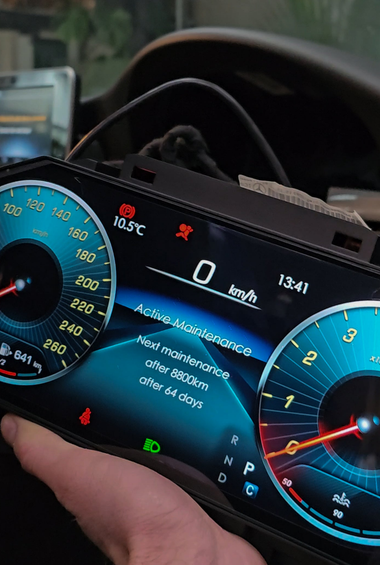 Digital Clusters Dash C Class & GLC Class