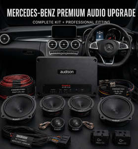 Mercedes Benz C Class W205 Audison Premium Sound System Upgrade