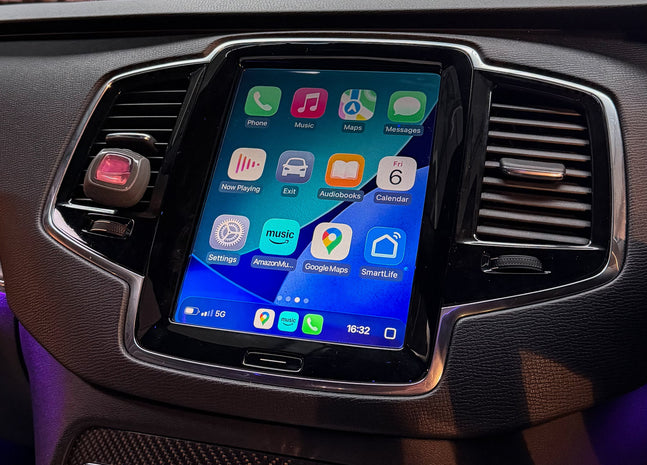 Volvo Fullscreen Wireless Apple CarPlay & Android Auto System