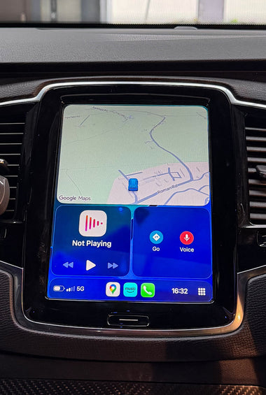 Volvo Fullscreen Wireless Apple CarPlay & Android Auto System