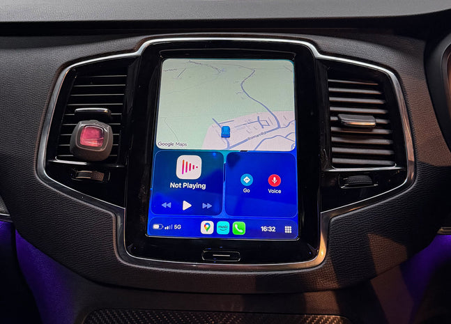 Volvo Fullscreen Wireless Apple CarPlay & Android Auto System