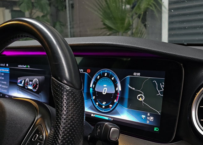 Mercedes E Class W213 Screen Upgrade Digital Clusters - Analogue to Digital