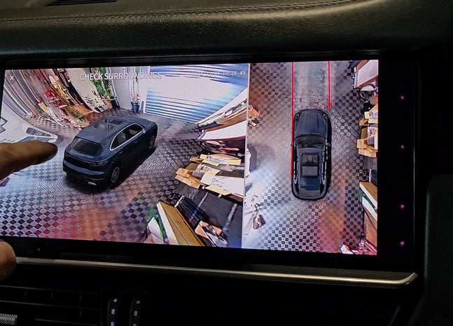 Porsche 360 Camera With Traffic & Parking Recording Feature
