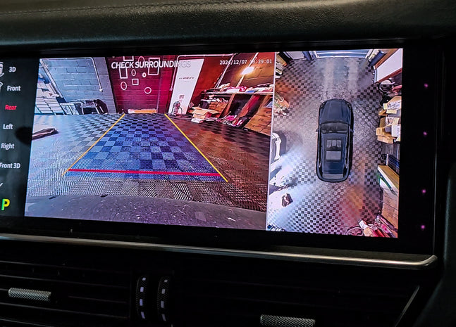 Porsche 360 Camera With Traffic & Parking Recording Feature