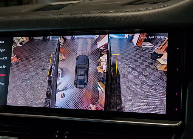 Porsche 360 Camera With Traffic & Parking Recording Feature