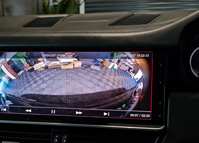 Porsche 360 Camera With Traffic & Parking Recording Feature