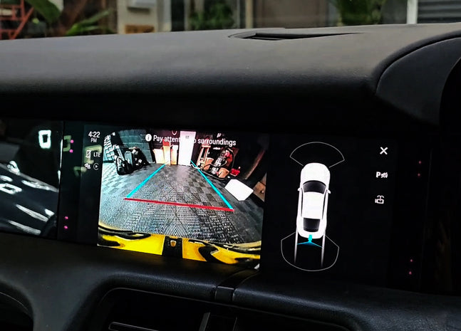 Porsche Taycan Genuine Reversing Camera Retrofit - Fitting Included